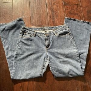 Woman’s Michael Kors Blue Jeans Straight jeans size 14 Inseam 31